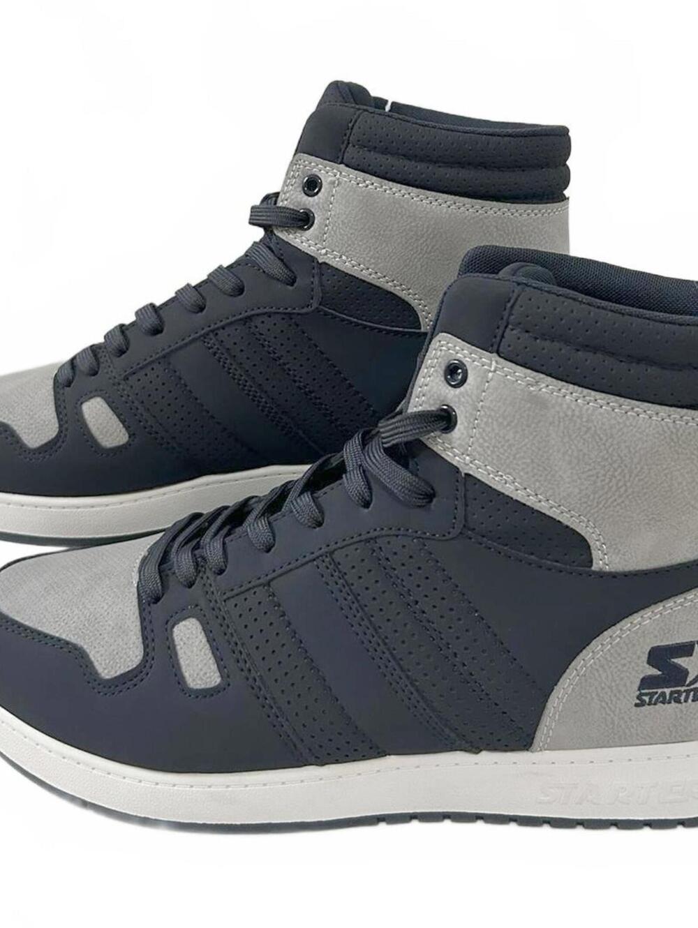 Starter Mid Basketball Navy/Grey * Y2K Streetwear * 41000426U1 Men's 12 | NWT